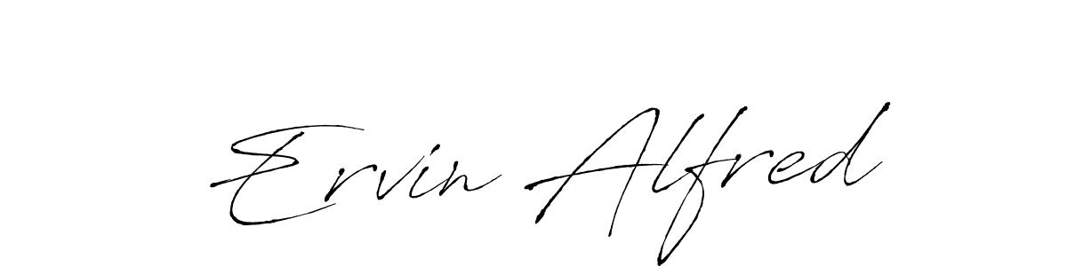 Make a short Ervin Alfred signature style. Manage your documents anywhere anytime using Antro_Vectra. Create and add eSignatures, submit forms, share and send files easily. Ervin Alfred signature style 6 images and pictures png