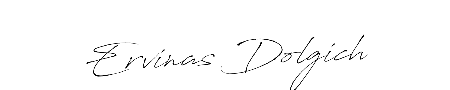 Make a beautiful signature design for name Ervinas Dolgich. With this signature (Antro_Vectra) style, you can create a handwritten signature for free. Ervinas Dolgich signature style 6 images and pictures png