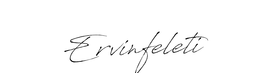 How to Draw Ervinfeleti signature style? Antro_Vectra is a latest design signature styles for name Ervinfeleti. Ervinfeleti signature style 6 images and pictures png