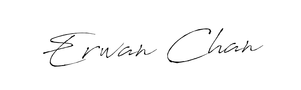 The best way (Antro_Vectra) to make a short signature is to pick only two or three words in your name. The name Erwan Chan include a total of six letters. For converting this name. Erwan Chan signature style 6 images and pictures png