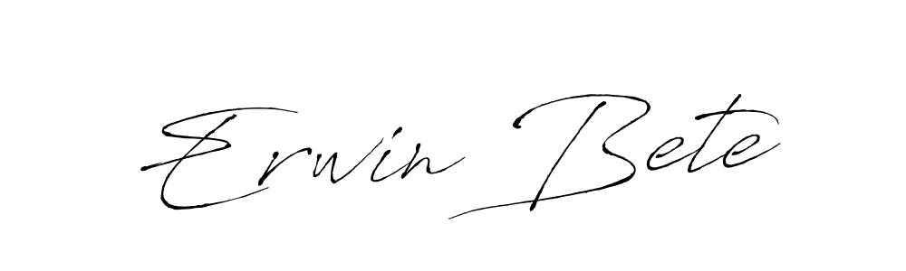 See photos of Erwin Bete official signature by Spectra . Check more albums & portfolios. Read reviews & check more about Antro_Vectra font. Erwin Bete signature style 6 images and pictures png