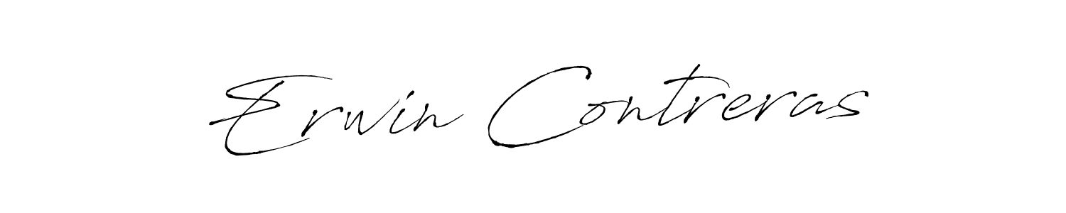 Similarly Antro_Vectra is the best handwritten signature design. Signature creator online .You can use it as an online autograph creator for name Erwin Contreras. Erwin Contreras signature style 6 images and pictures png