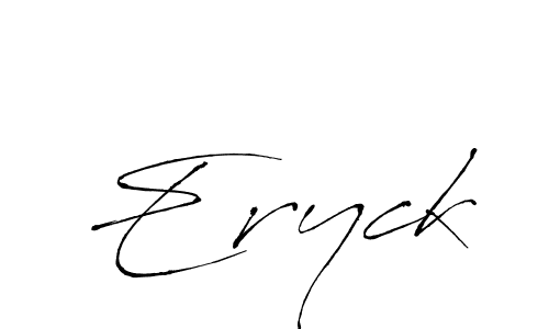 How to make Eryck signature? Antro_Vectra is a professional autograph style. Create handwritten signature for Eryck name. Eryck signature style 6 images and pictures png