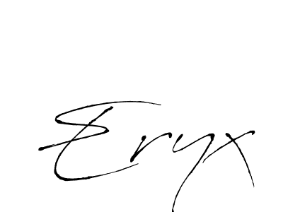 How to make Eryx signature? Antro_Vectra is a professional autograph style. Create handwritten signature for Eryx name. Eryx signature style 6 images and pictures png