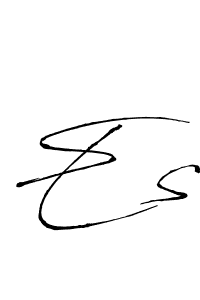 Also You can easily find your signature by using the search form. We will create Es name handwritten signature images for you free of cost using Antro_Vectra sign style. Es signature style 6 images and pictures png