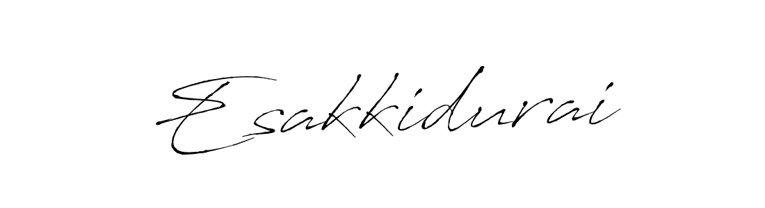 Also we have Esakkidurai name is the best signature style. Create professional handwritten signature collection using Antro_Vectra autograph style. Esakkidurai signature style 6 images and pictures png