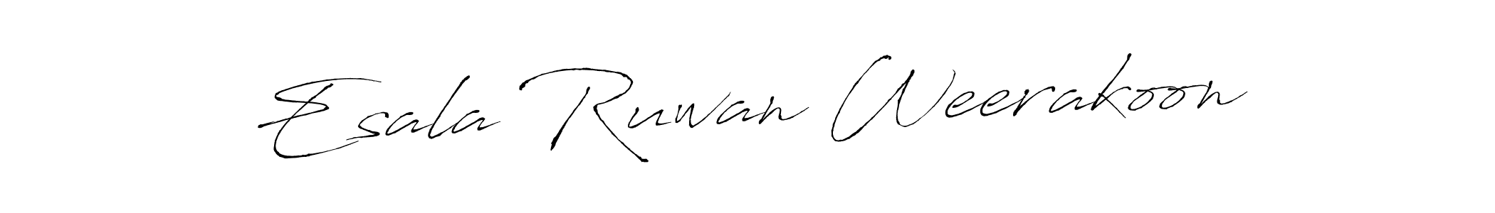 Once you've used our free online signature maker to create your best signature Antro_Vectra style, it's time to enjoy all of the benefits that Esala Ruwan Weerakoon name signing documents. Esala Ruwan Weerakoon signature style 6 images and pictures png