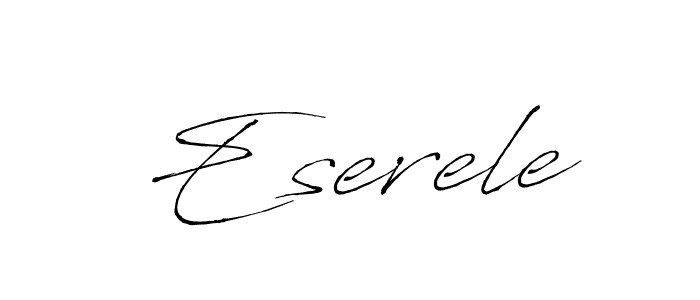 You should practise on your own different ways (Antro_Vectra) to write your name (Eserele) in signature. don't let someone else do it for you. Eserele signature style 6 images and pictures png
