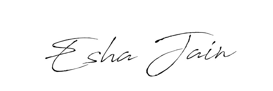 This is the best signature style for the Esha Jain name. Also you like these signature font (Antro_Vectra). Mix name signature. Esha Jain signature style 6 images and pictures png