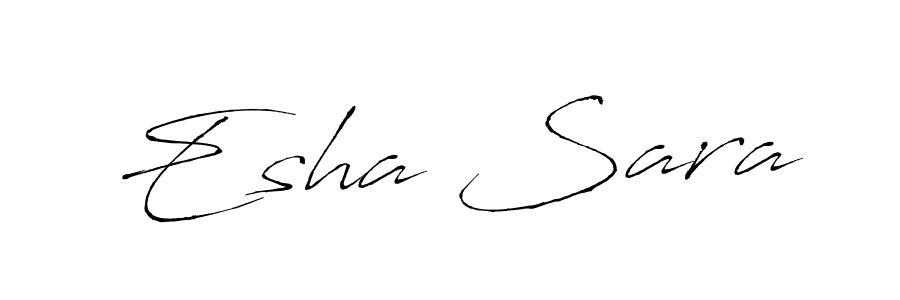 This is the best signature style for the Esha Sara name. Also you like these signature font (Antro_Vectra). Mix name signature. Esha Sara signature style 6 images and pictures png