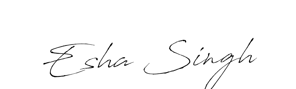 Also You can easily find your signature by using the search form. We will create Esha Singh name handwritten signature images for you free of cost using Antro_Vectra sign style. Esha Singh signature style 6 images and pictures png