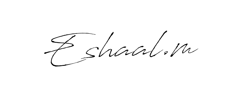 This is the best signature style for the Eshaal.m name. Also you like these signature font (Antro_Vectra). Mix name signature. Eshaal.m signature style 6 images and pictures png