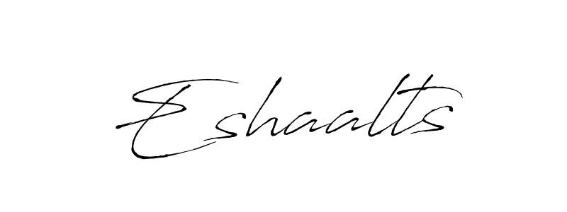 Eshaalts stylish signature style. Best Handwritten Sign (Antro_Vectra) for my name. Handwritten Signature Collection Ideas for my name Eshaalts. Eshaalts signature style 6 images and pictures png