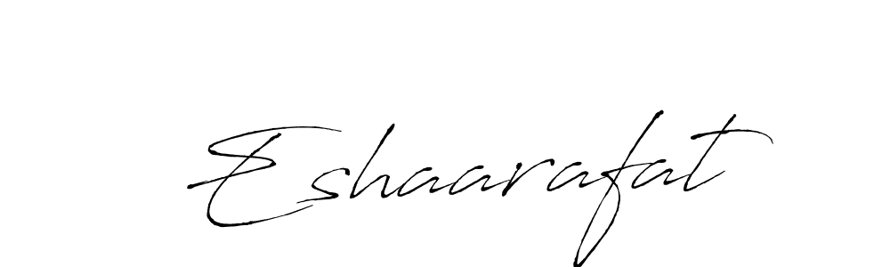 The best way (Antro_Vectra) to make a short signature is to pick only two or three words in your name. The name Eshaarafat include a total of six letters. For converting this name. Eshaarafat signature style 6 images and pictures png