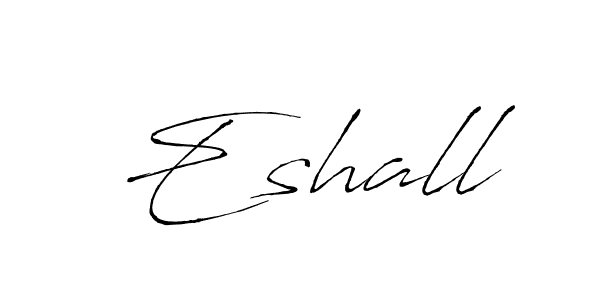 This is the best signature style for the Eshall name. Also you like these signature font (Antro_Vectra). Mix name signature. Eshall signature style 6 images and pictures png
