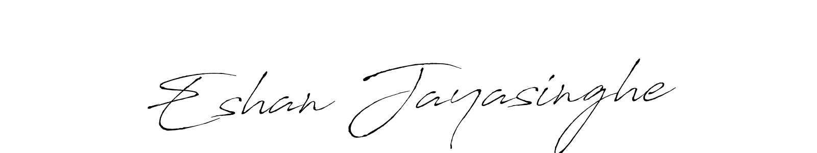 Eshan Jayasinghe stylish signature style. Best Handwritten Sign (Antro_Vectra) for my name. Handwritten Signature Collection Ideas for my name Eshan Jayasinghe. Eshan Jayasinghe signature style 6 images and pictures png