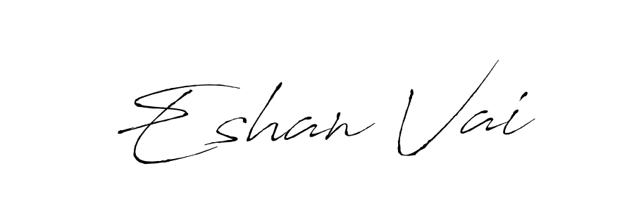 Make a beautiful signature design for name Eshan Vai. Use this online signature maker to create a handwritten signature for free. Eshan Vai signature style 6 images and pictures png