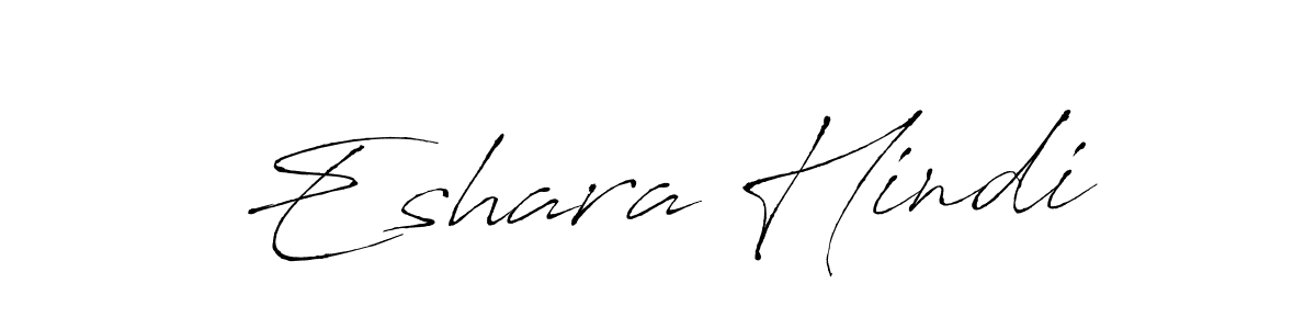 You can use this online signature creator to create a handwritten signature for the name Eshara Hindi. This is the best online autograph maker. Eshara Hindi signature style 6 images and pictures png