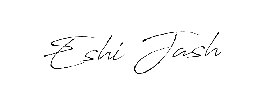 You can use this online signature creator to create a handwritten signature for the name Eshi Jash. This is the best online autograph maker. Eshi Jash signature style 6 images and pictures png