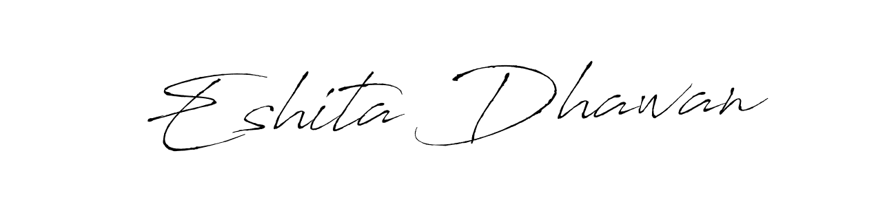 Make a beautiful signature design for name Eshita Dhawan. Use this online signature maker to create a handwritten signature for free. Eshita Dhawan signature style 6 images and pictures png