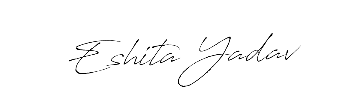 Also we have Eshita Yadav name is the best signature style. Create professional handwritten signature collection using Antro_Vectra autograph style. Eshita Yadav signature style 6 images and pictures png