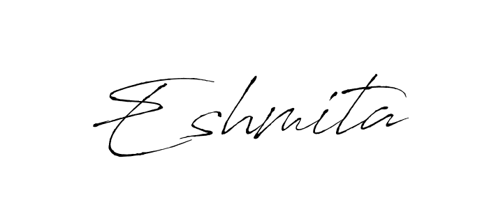 Also we have Eshmita name is the best signature style. Create professional handwritten signature collection using Antro_Vectra autograph style. Eshmita signature style 6 images and pictures png