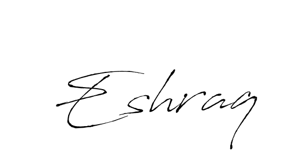 Also You can easily find your signature by using the search form. We will create Eshraq name handwritten signature images for you free of cost using Antro_Vectra sign style. Eshraq signature style 6 images and pictures png