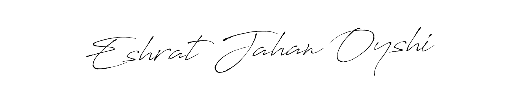 Make a beautiful signature design for name Eshrat Jahan Oyshi. Use this online signature maker to create a handwritten signature for free. Eshrat Jahan Oyshi signature style 6 images and pictures png