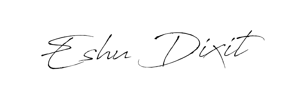 Antro_Vectra is a professional signature style that is perfect for those who want to add a touch of class to their signature. It is also a great choice for those who want to make their signature more unique. Get Eshu Dixit name to fancy signature for free. Eshu Dixit signature style 6 images and pictures png