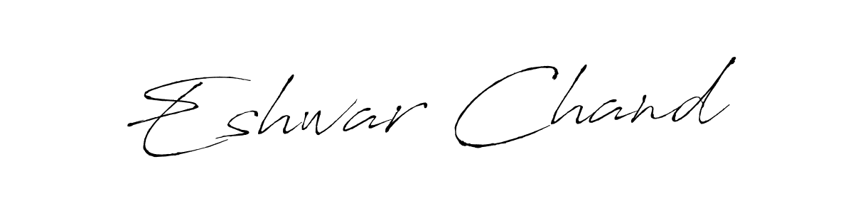 You should practise on your own different ways (Antro_Vectra) to write your name (Eshwar Chand) in signature. don't let someone else do it for you. Eshwar Chand signature style 6 images and pictures png