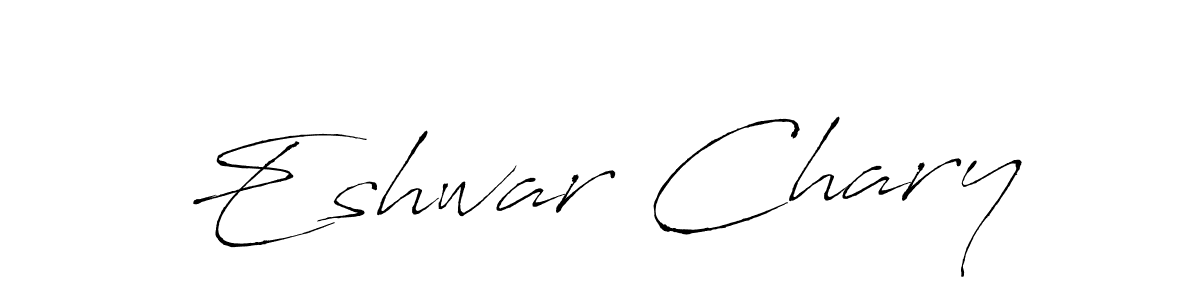 Antro_Vectra is a professional signature style that is perfect for those who want to add a touch of class to their signature. It is also a great choice for those who want to make their signature more unique. Get Eshwar Chary name to fancy signature for free. Eshwar Chary signature style 6 images and pictures png