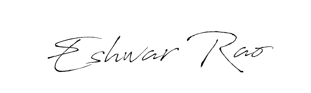 if you are searching for the best signature style for your name Eshwar Rao. so please give up your signature search. here we have designed multiple signature styles  using Antro_Vectra. Eshwar Rao signature style 6 images and pictures png