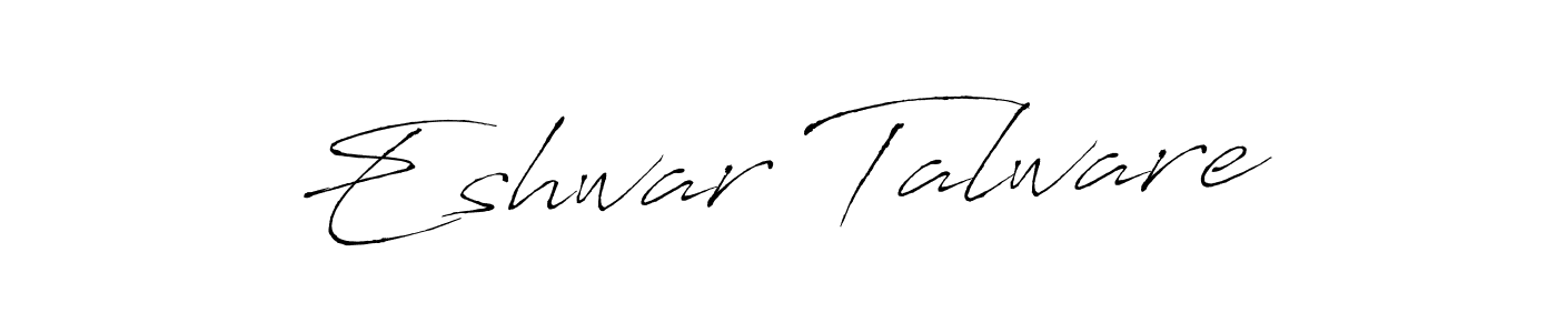 if you are searching for the best signature style for your name Eshwar Talware. so please give up your signature search. here we have designed multiple signature styles  using Antro_Vectra. Eshwar Talware signature style 6 images and pictures png