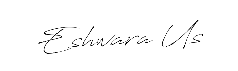 Also You can easily find your signature by using the search form. We will create Eshwara Us name handwritten signature images for you free of cost using Antro_Vectra sign style. Eshwara Us signature style 6 images and pictures png