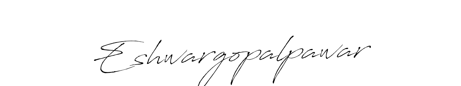 Create a beautiful signature design for name Eshwargopalpawar. With this signature (Antro_Vectra) fonts, you can make a handwritten signature for free. Eshwargopalpawar signature style 6 images and pictures png