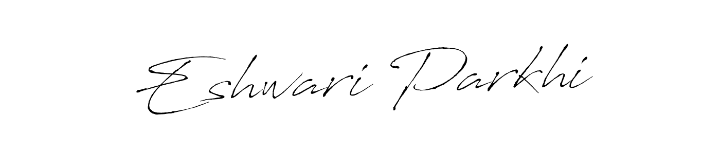 This is the best signature style for the Eshwari Parkhi name. Also you like these signature font (Antro_Vectra). Mix name signature. Eshwari Parkhi signature style 6 images and pictures png