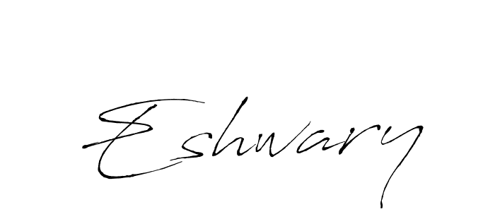 Eshwary stylish signature style. Best Handwritten Sign (Antro_Vectra) for my name. Handwritten Signature Collection Ideas for my name Eshwary. Eshwary signature style 6 images and pictures png