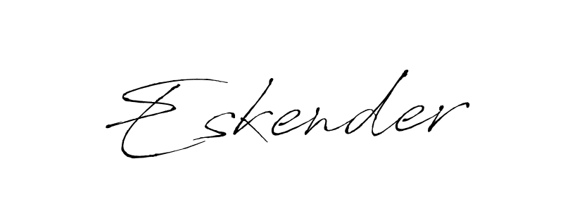 Antro_Vectra is a professional signature style that is perfect for those who want to add a touch of class to their signature. It is also a great choice for those who want to make their signature more unique. Get Eskender name to fancy signature for free. Eskender signature style 6 images and pictures png