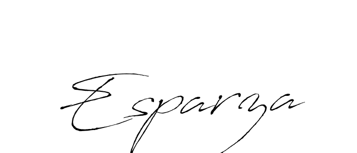 Create a beautiful signature design for name Esparza. With this signature (Antro_Vectra) fonts, you can make a handwritten signature for free. Esparza signature style 6 images and pictures png