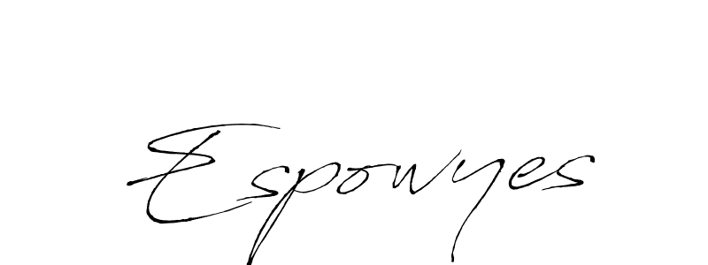 Similarly Antro_Vectra is the best handwritten signature design. Signature creator online .You can use it as an online autograph creator for name Espowyes. Espowyes signature style 6 images and pictures png