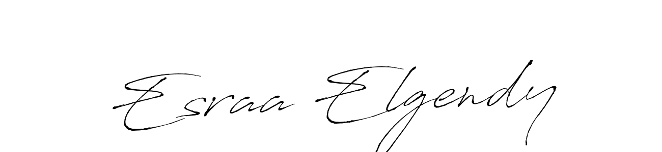 Also we have Esraa Elgendy name is the best signature style. Create professional handwritten signature collection using Antro_Vectra autograph style. Esraa Elgendy signature style 6 images and pictures png