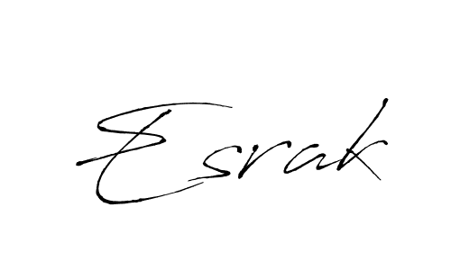 Similarly Antro_Vectra is the best handwritten signature design. Signature creator online .You can use it as an online autograph creator for name Esrak. Esrak signature style 6 images and pictures png