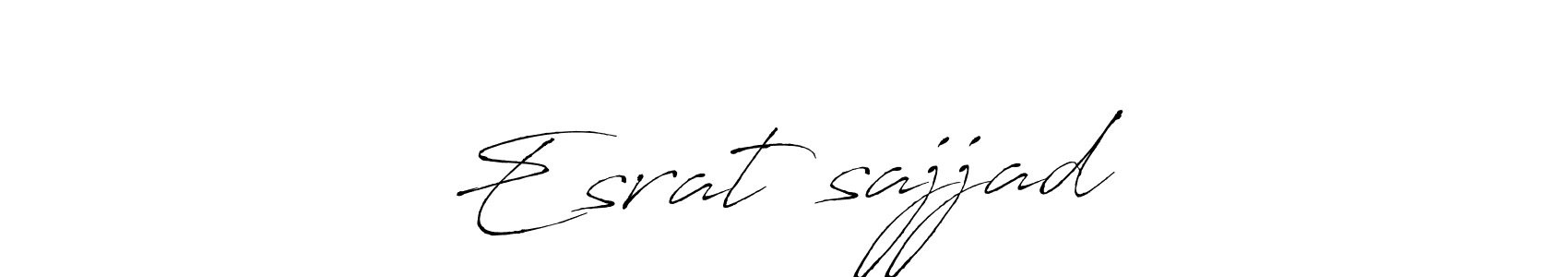 Also we have Esrat❤️sajjad name is the best signature style. Create professional handwritten signature collection using Antro_Vectra autograph style. Esrat❤️sajjad signature style 6 images and pictures png