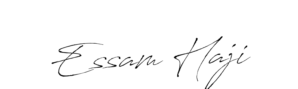 How to make Essam Haji signature? Antro_Vectra is a professional autograph style. Create handwritten signature for Essam Haji name. Essam Haji signature style 6 images and pictures png