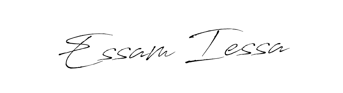 The best way (Antro_Vectra) to make a short signature is to pick only two or three words in your name. The name Essam Iessa include a total of six letters. For converting this name. Essam Iessa signature style 6 images and pictures png