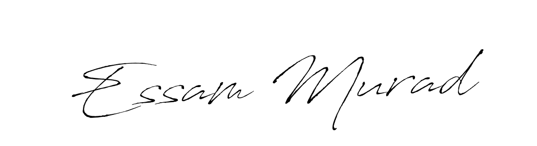 It looks lik you need a new signature style for name Essam Murad. Design unique handwritten (Antro_Vectra) signature with our free signature maker in just a few clicks. Essam Murad signature style 6 images and pictures png