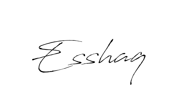 Make a beautiful signature design for name Esshaq. Use this online signature maker to create a handwritten signature for free. Esshaq signature style 6 images and pictures png