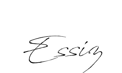 How to make Essiz name signature. Use Antro_Vectra style for creating short signs online. This is the latest handwritten sign. Essiz signature style 6 images and pictures png