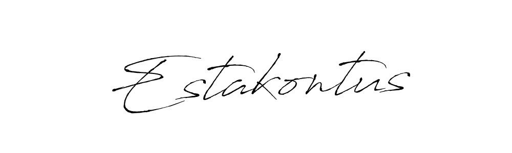 You should practise on your own different ways (Antro_Vectra) to write your name (Estakontus) in signature. don't let someone else do it for you. Estakontus signature style 6 images and pictures png
