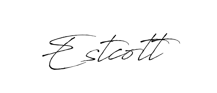 Also You can easily find your signature by using the search form. We will create Estcott name handwritten signature images for you free of cost using Antro_Vectra sign style. Estcott signature style 6 images and pictures png